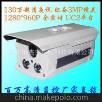 红外双灯阵列高清网络摄像机 杰安科技成就夜间监控新视界